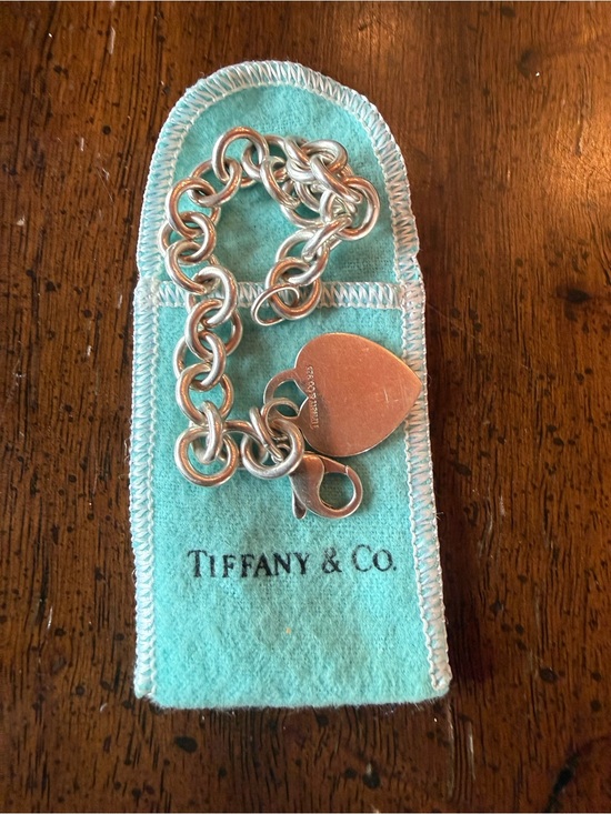 Tiffany & Co. Jewelry - TIFFANY & CO. Sterling Silver Heart Tag Bracelet